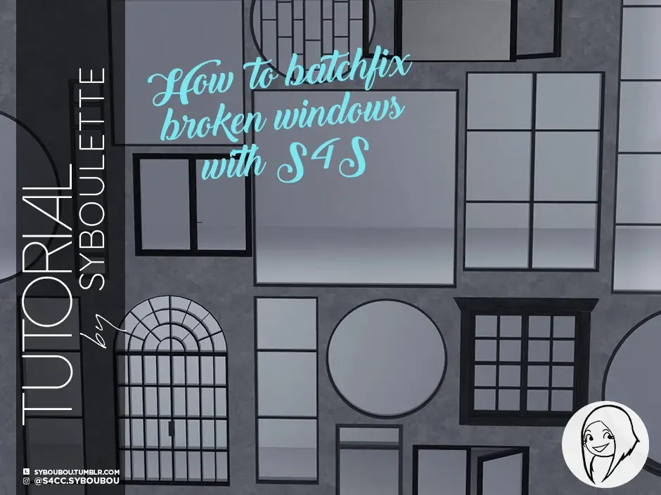 How are you doing today? Tutorial How To Batch Fix Windows Syboulette Custom Content For The Sims 4