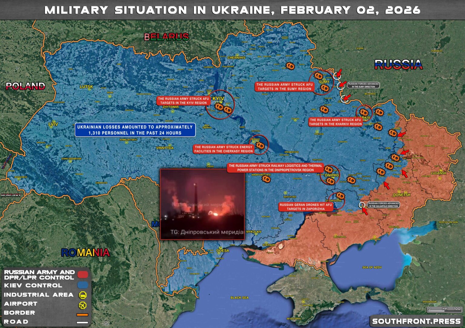 Military Situation In Ukraine On February 2 2026 Maps Update 2feb2026 Ukraine Map 1536x1086 