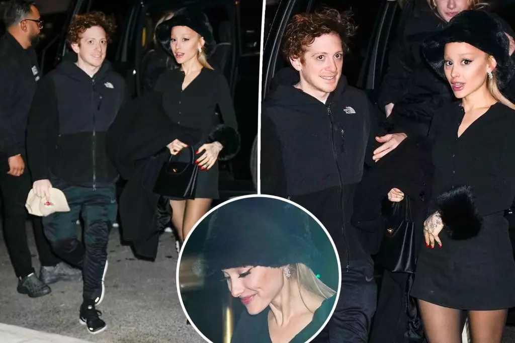 Celebrity Couple Ariana Grande and Ethan Slater Enjoy Romantic Night Out in NYC Celebrity Couple Ariana Grande and Ethan Slater Enjoy Romantic Night Out in NYC