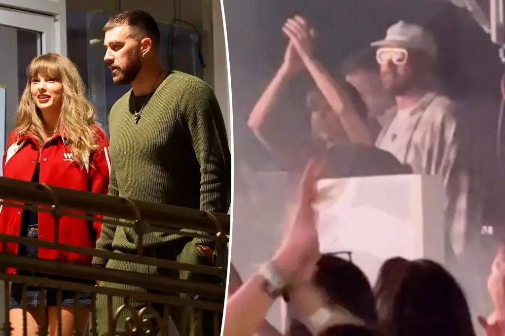 Celebrity Lovebirds Taylor Swift and Travis Kelce Spotted at Coachella