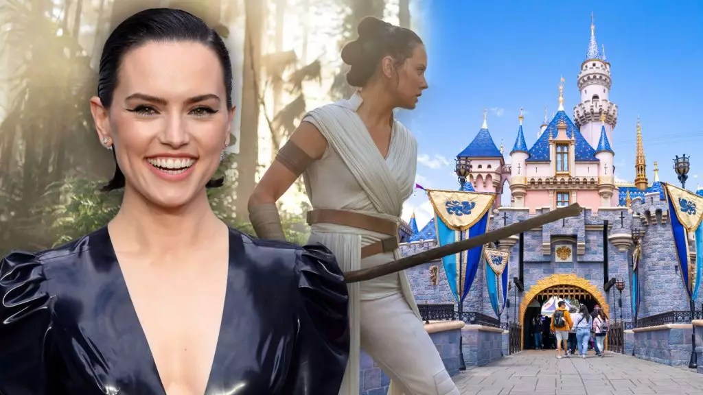 Unforgettable Moment for Daisy Ridley at Disneyland