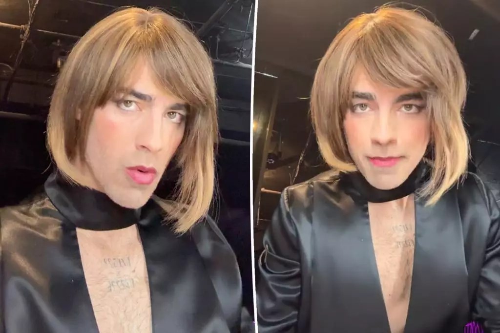 Joe Jonas in Drag: A Bold Expression of Identity and Humor