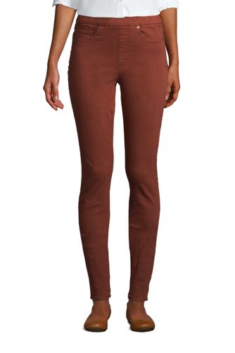 womens high waisted pull-on legging jeans colour lands end on women's high rise jean leggings