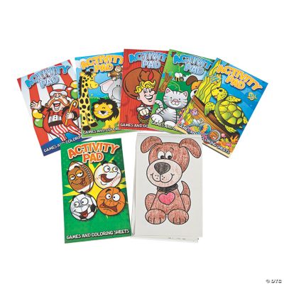 Design and decorate clothes for pinkalicious & friends! Games Coloring Sheets Activity Pad Assortment 12 Pc Oriental Trading