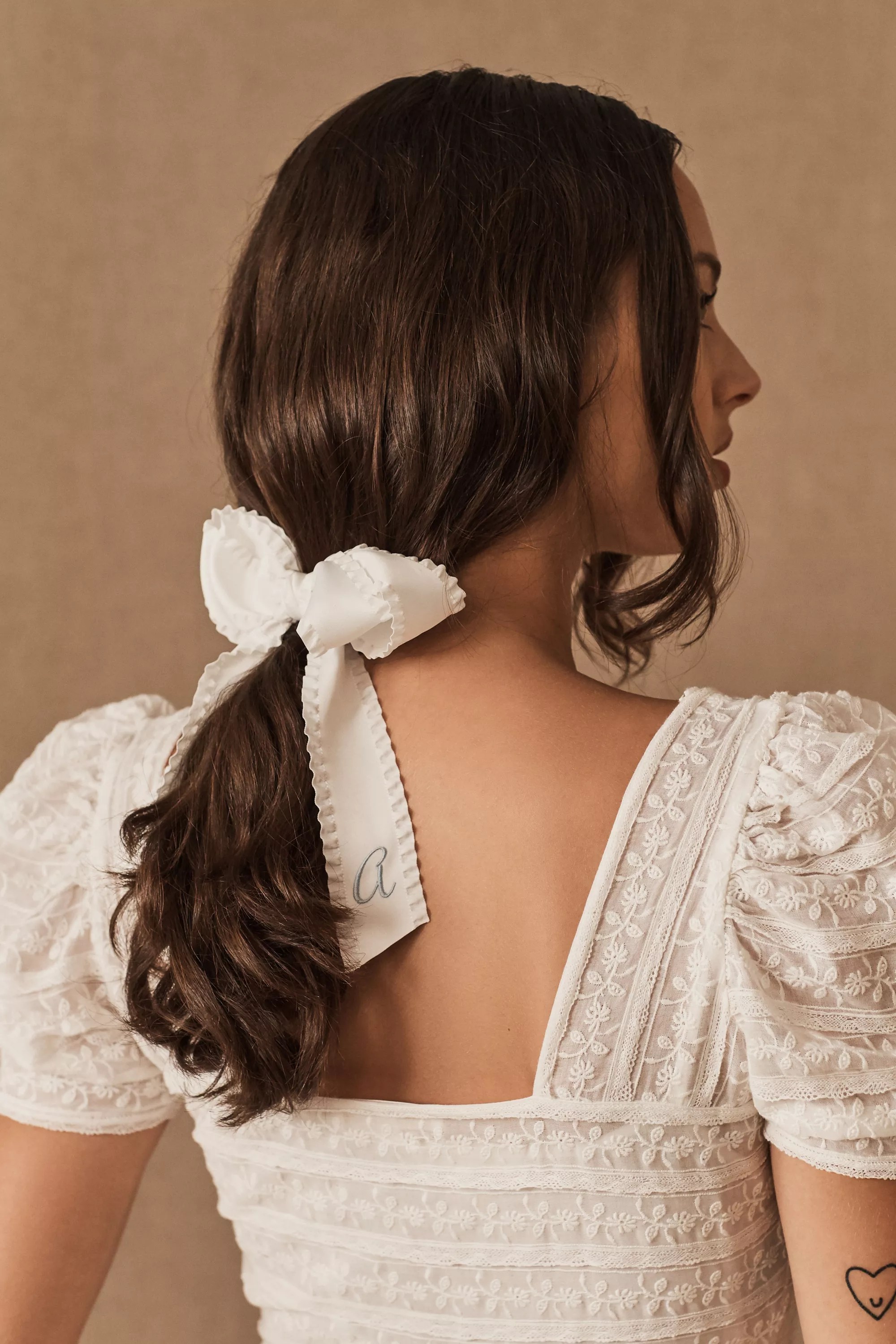 Check out our pearl bow monogram selection for the very best in unique or custom, handmade pieces from our shops. The Avenue Monogram Bow Bhldn
