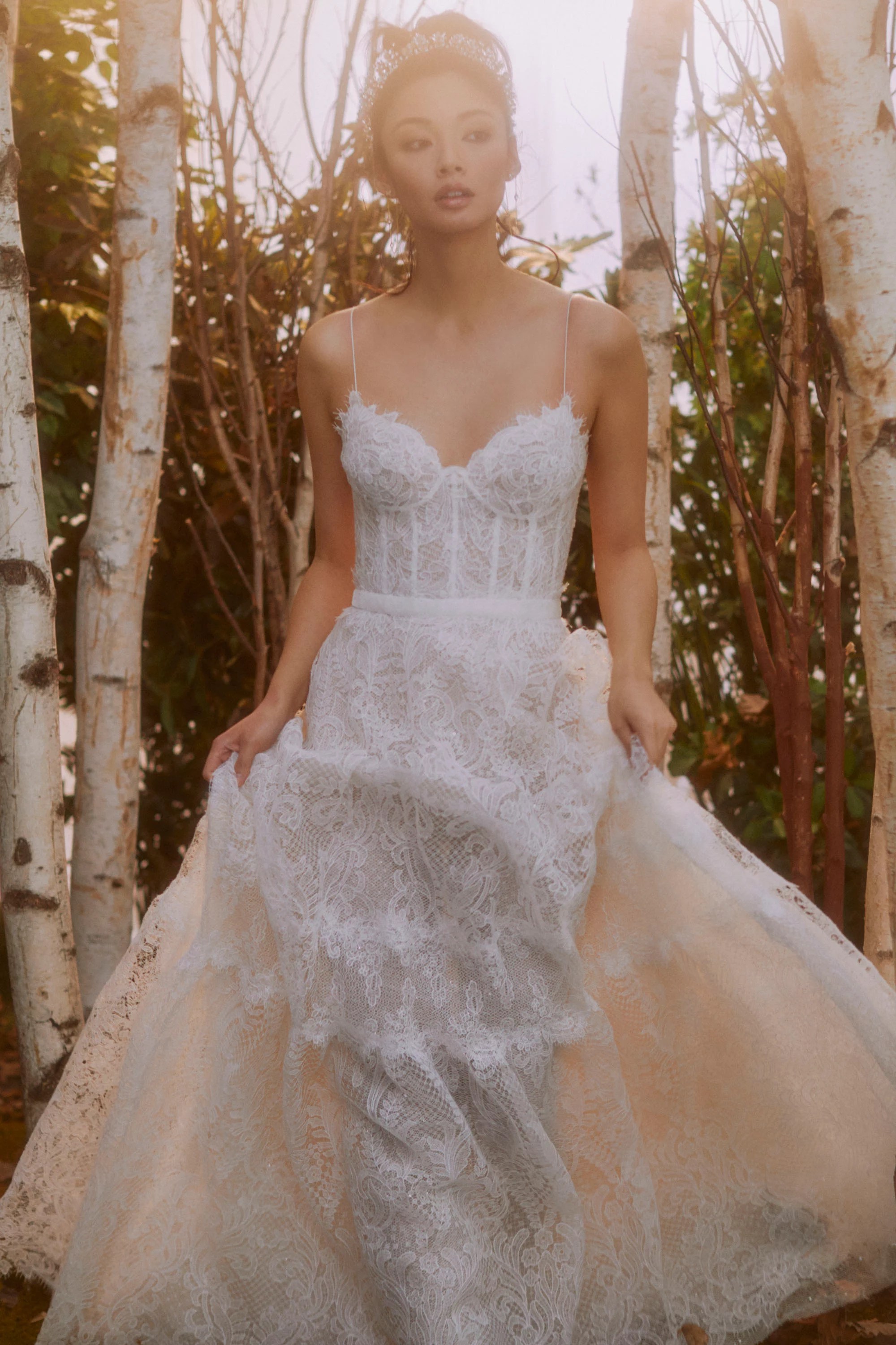 Lace Wedding Dresses Beaded Wedding Dresses Bhldn
