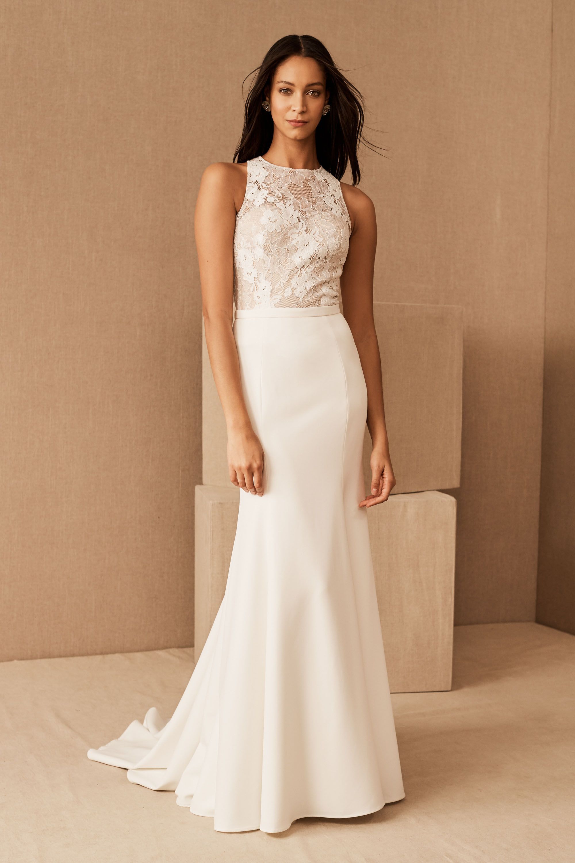 Two Piece Wedding Dresses Bridal Separates Bhldn