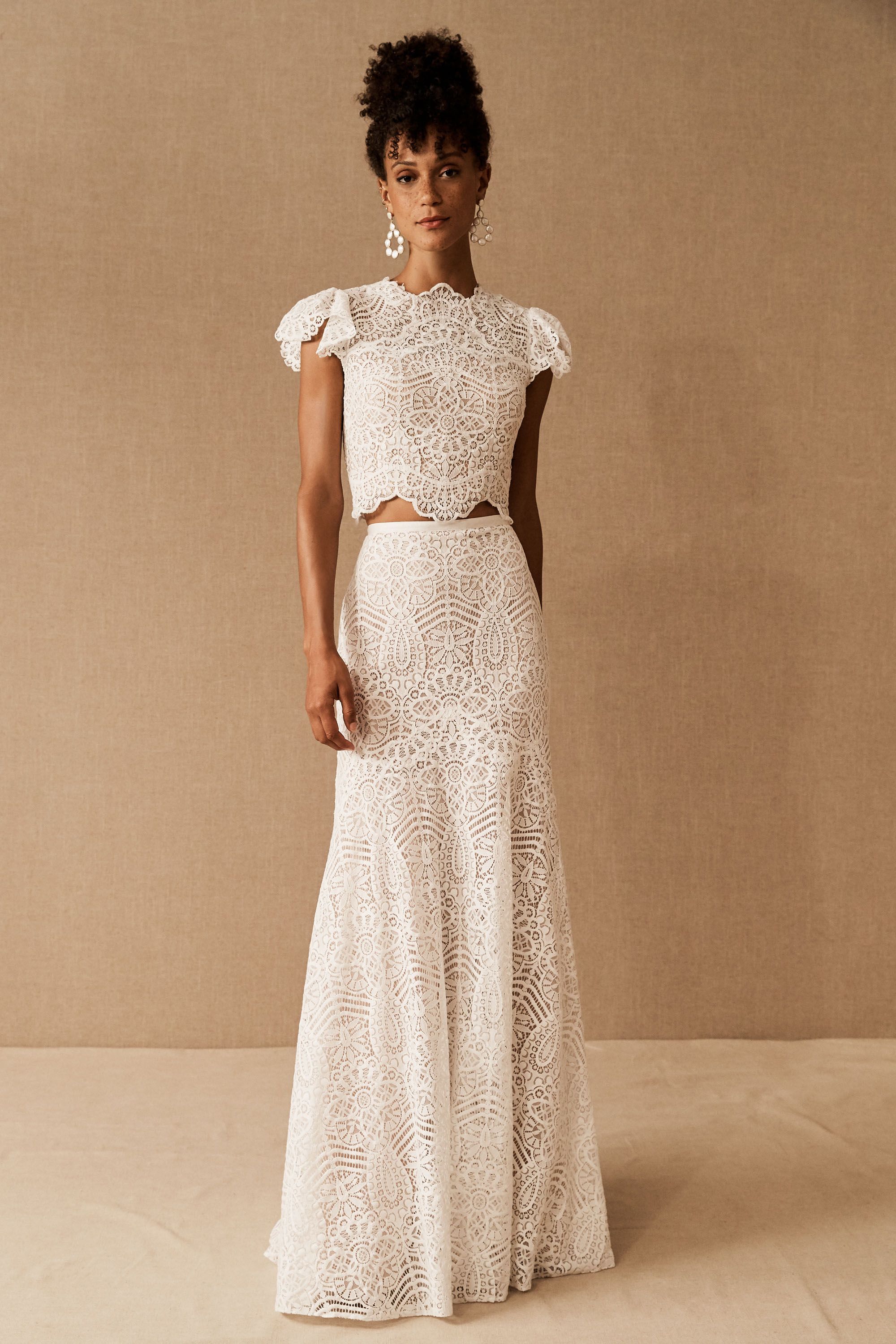 Two Piece Wedding Dresses Bridal Separates Bhldn