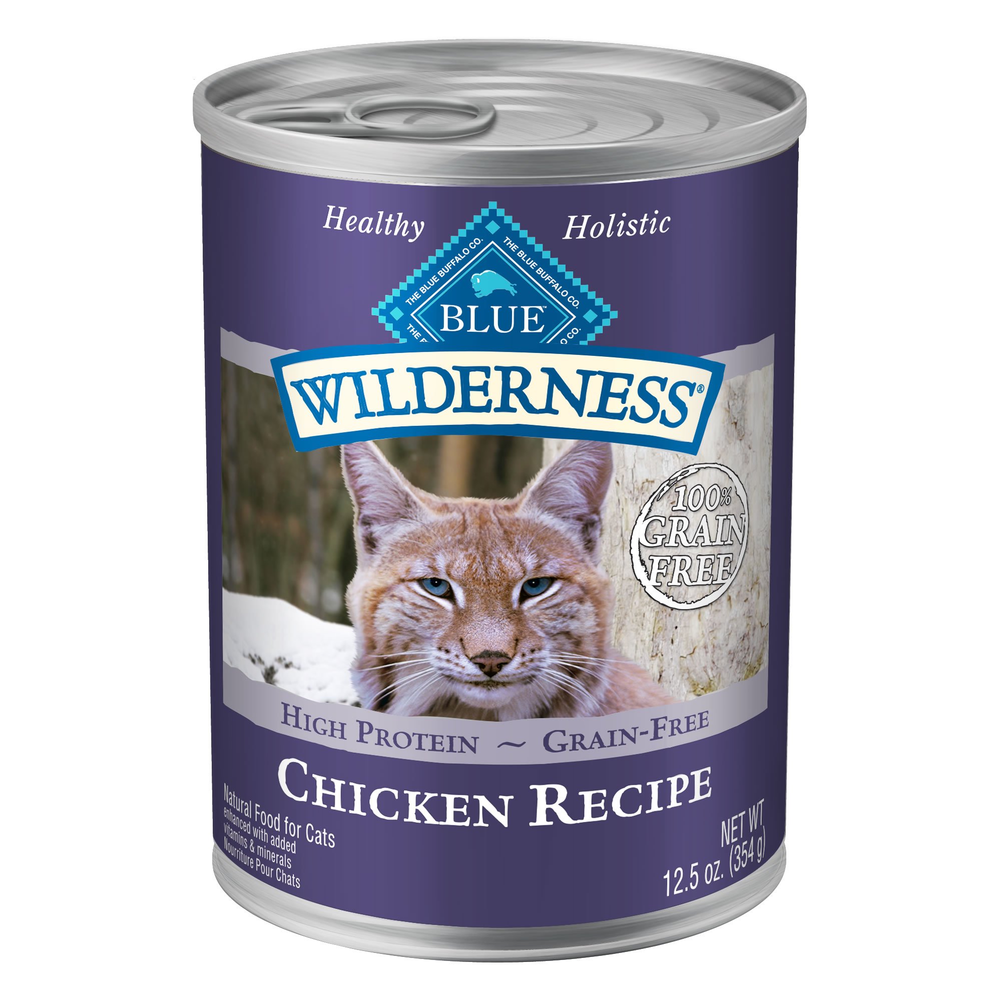 Blue buffalo blue wilderness chicken canned cat food