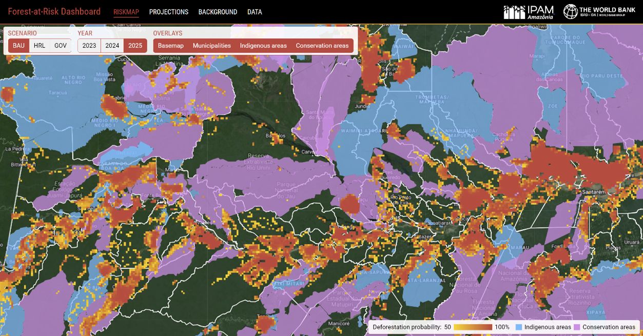Deforestation Dashboard - Premium City Design Gallery - Retina