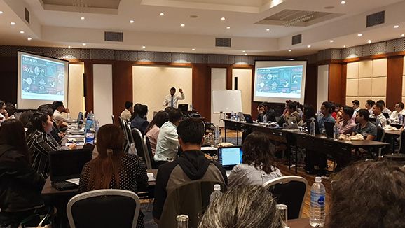 Nepal Data Literacy Program - Mobile Sunset Textures for Desktop