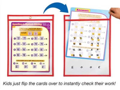 Solve Flip Check Math Practice Cards Gr 2 At Lakeshore Learning - Gorgeous Colorful Photo - High Resolution