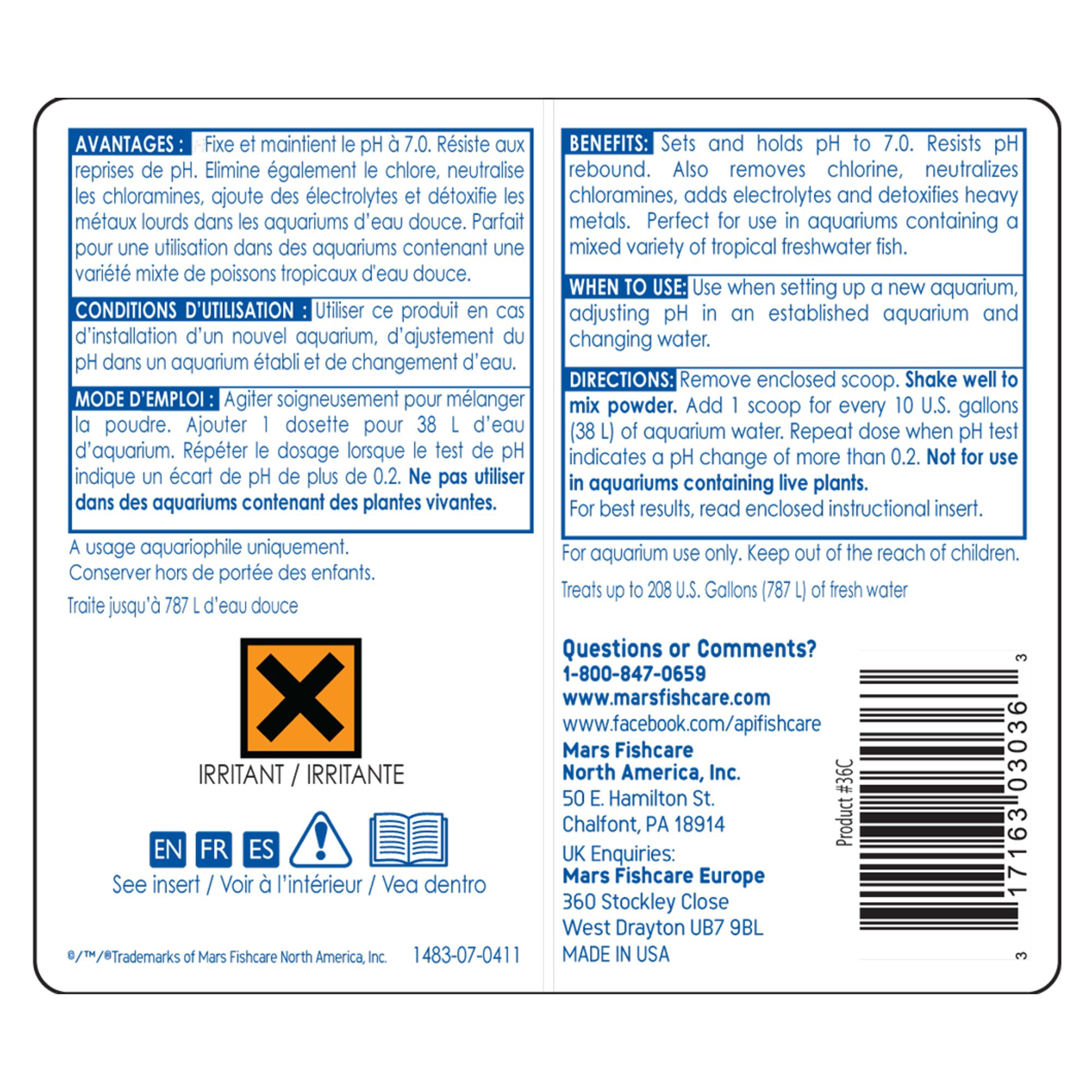 Api Ph Down Freshwater Aquarium Water Treatment 1 25 Oz Bottle Chewy 