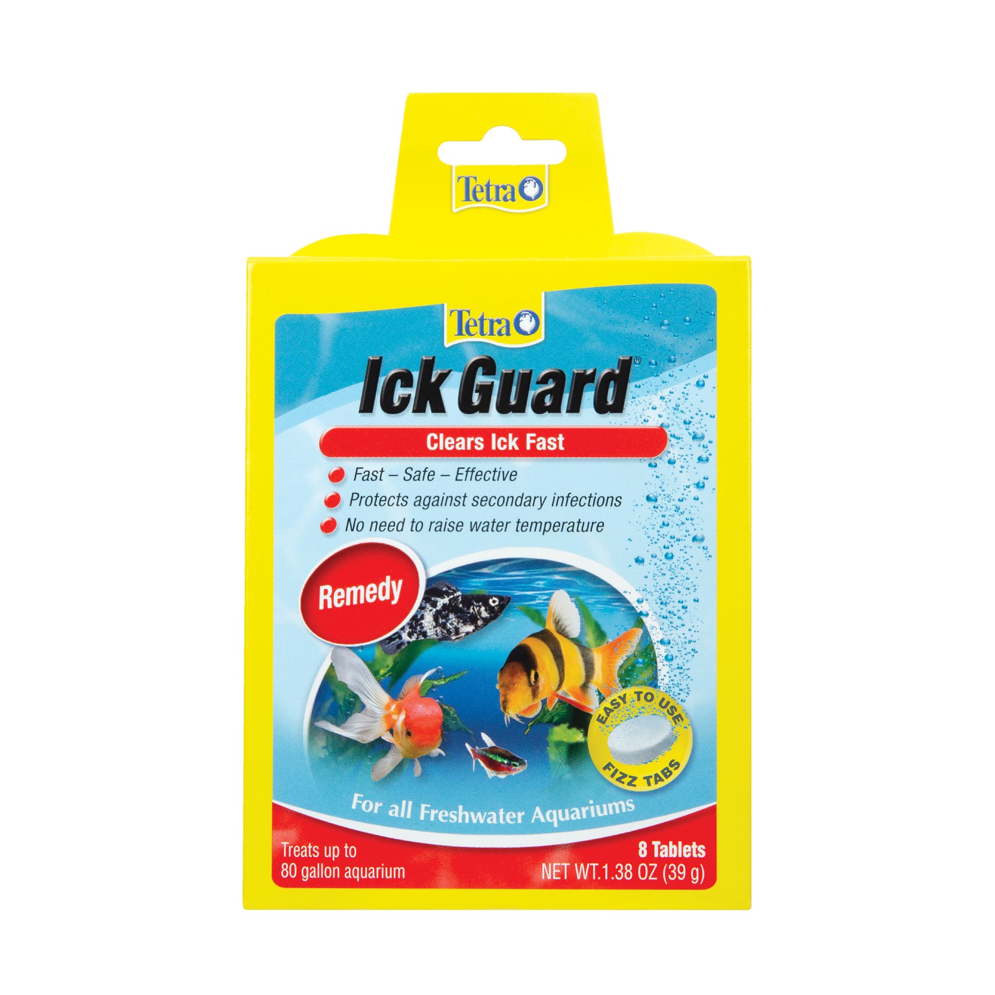 Tetra Ick Guard Fast Remedy Ick Treatment 8 Count Chewy I plan to use Ich Guard as the medication because it is safe for invertebrates and my heater is unadjustable.