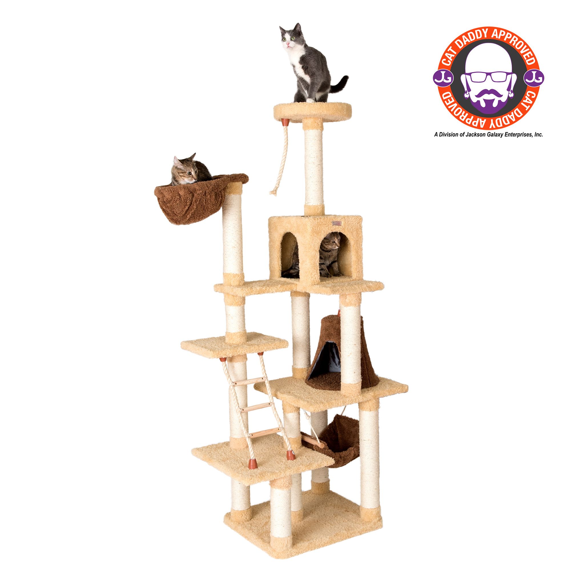 Majestic Pet Bungalow Cat Tree Cat Furniture Towers Petsmart