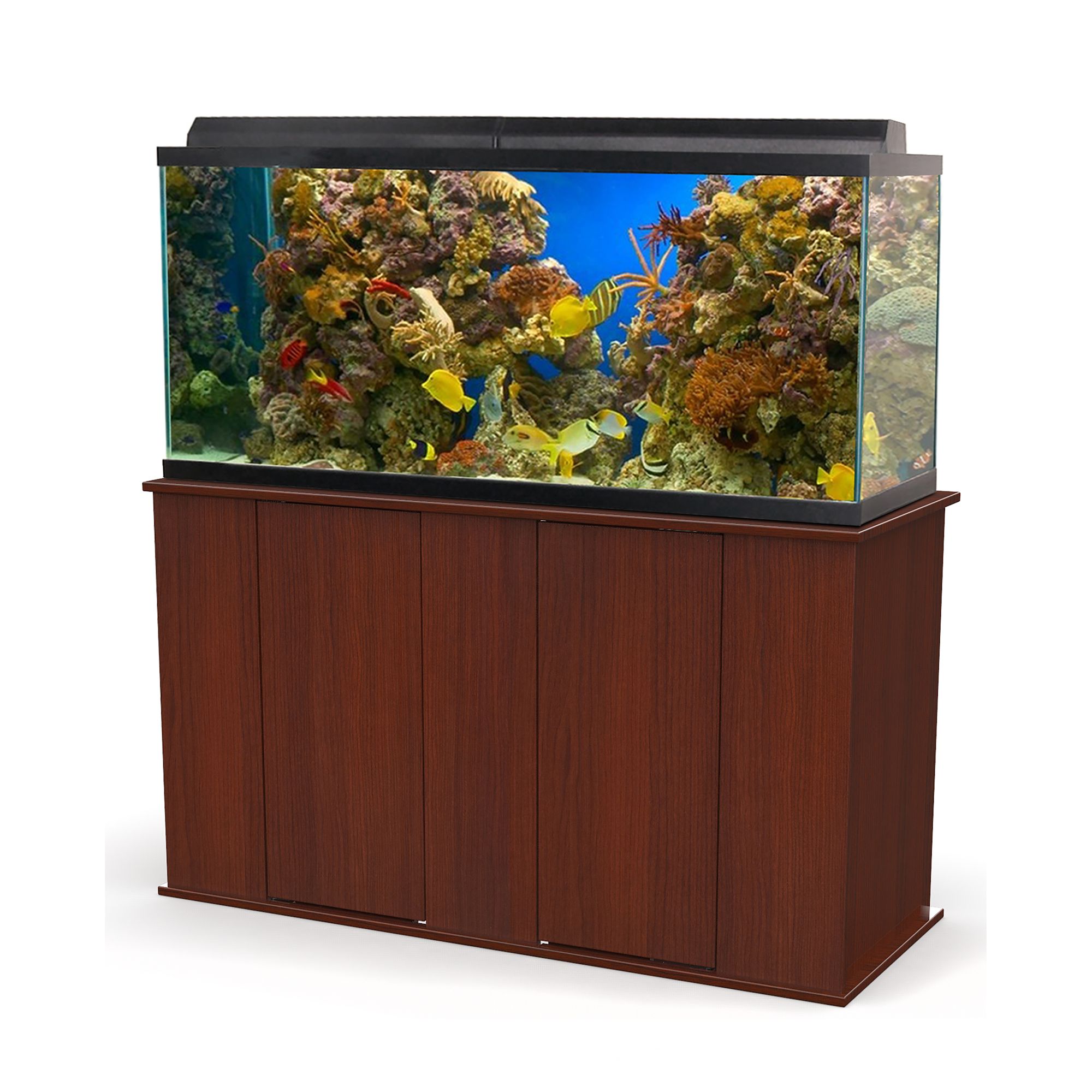 Mr Saltwater Tank S 90g Reef Tank Now For Sale Mr Saltwater Tank 48 long 18 wide 24 deep-Oak stand designed for the aquarium dimensions.