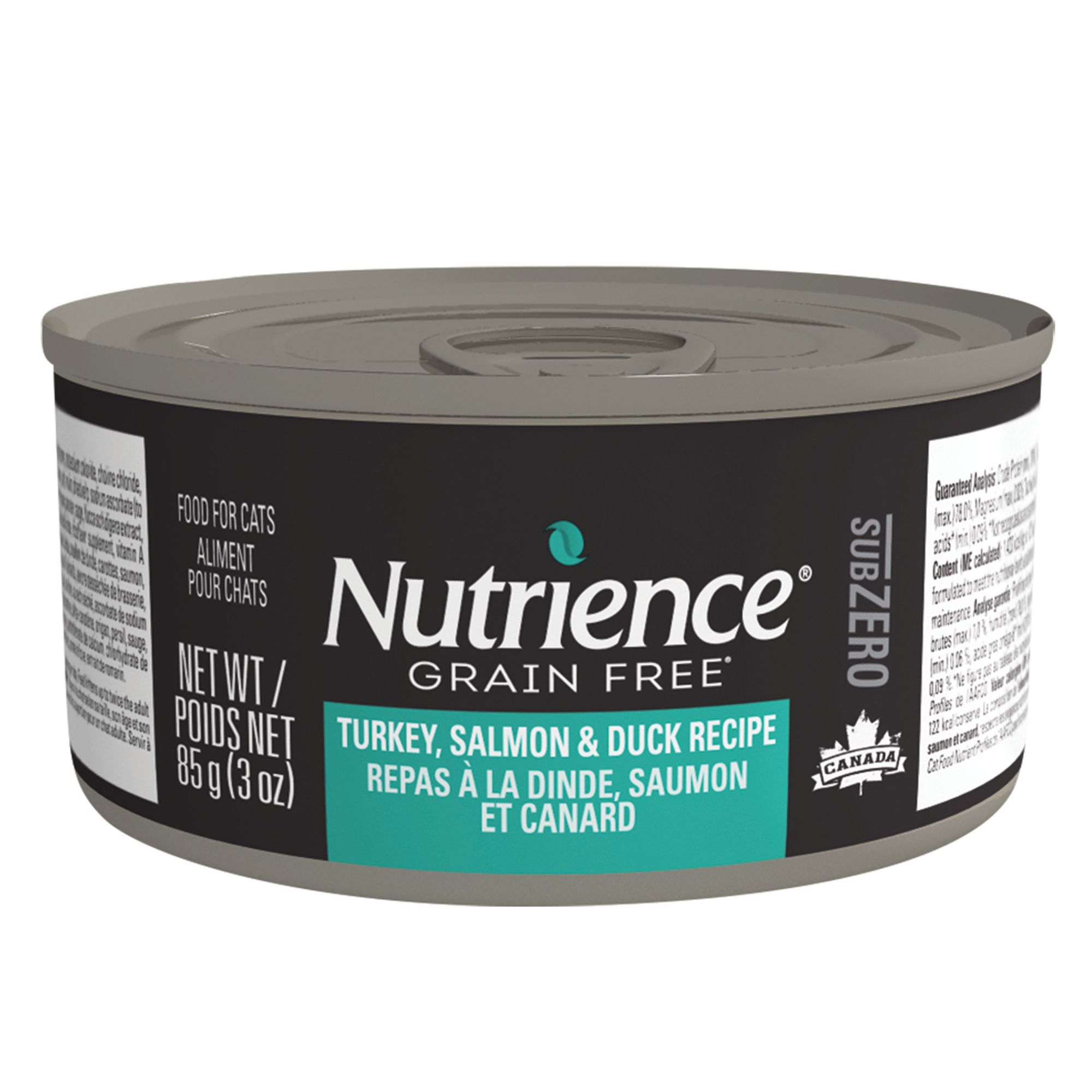 Nutrience® grain free sub zero cat food