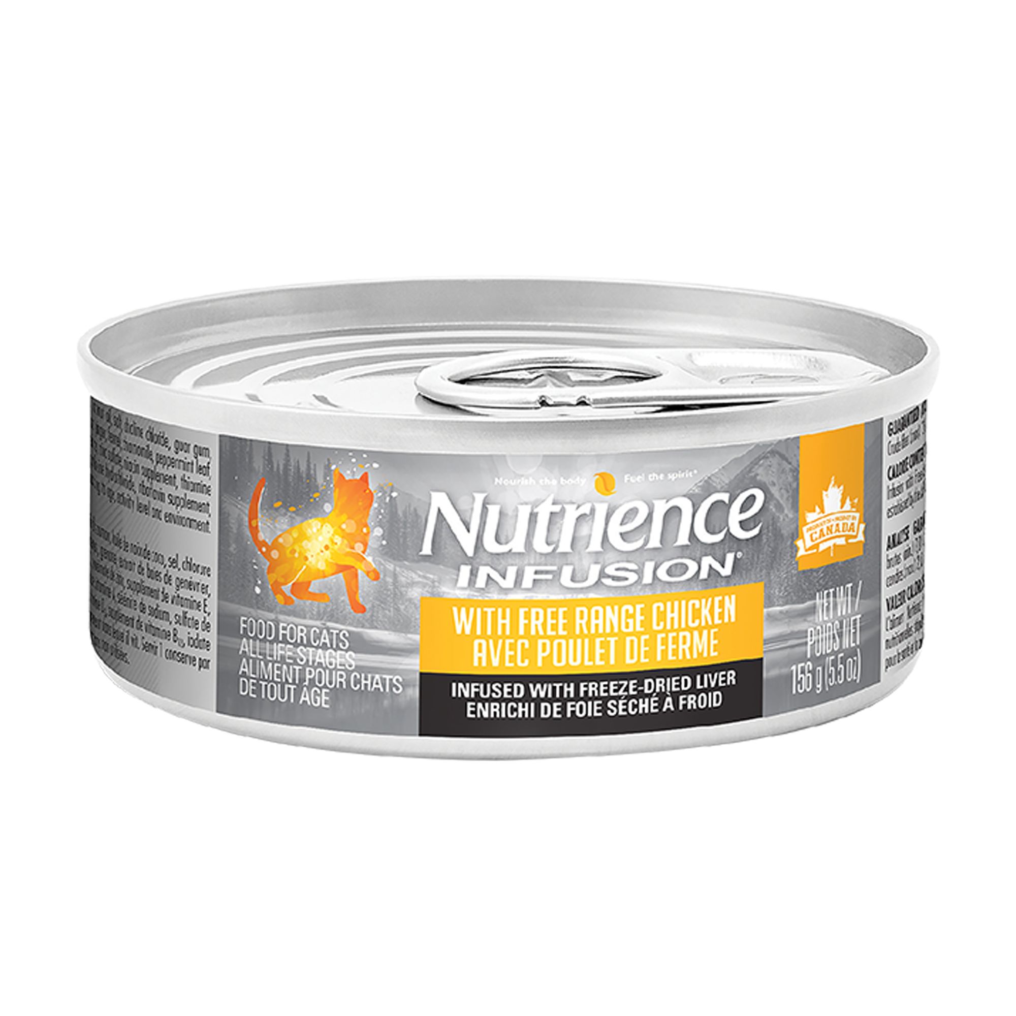 Nutrience canned cat & kitten food