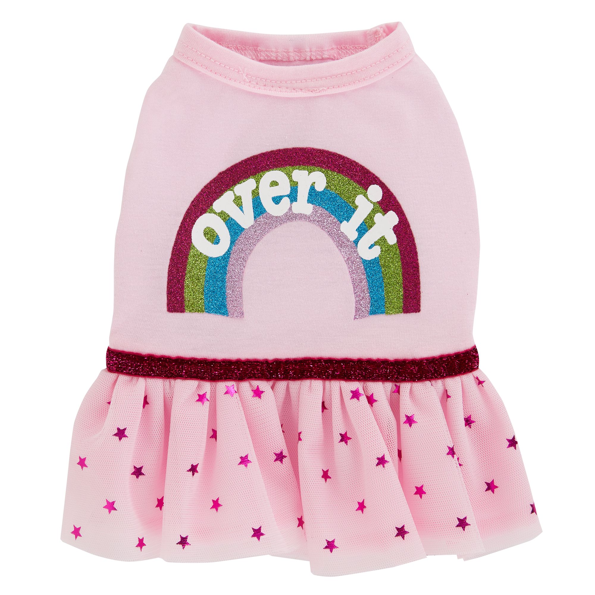 Top Paw Over It Rainbow Puppy Pet Dress Dog Dresses Petsmart