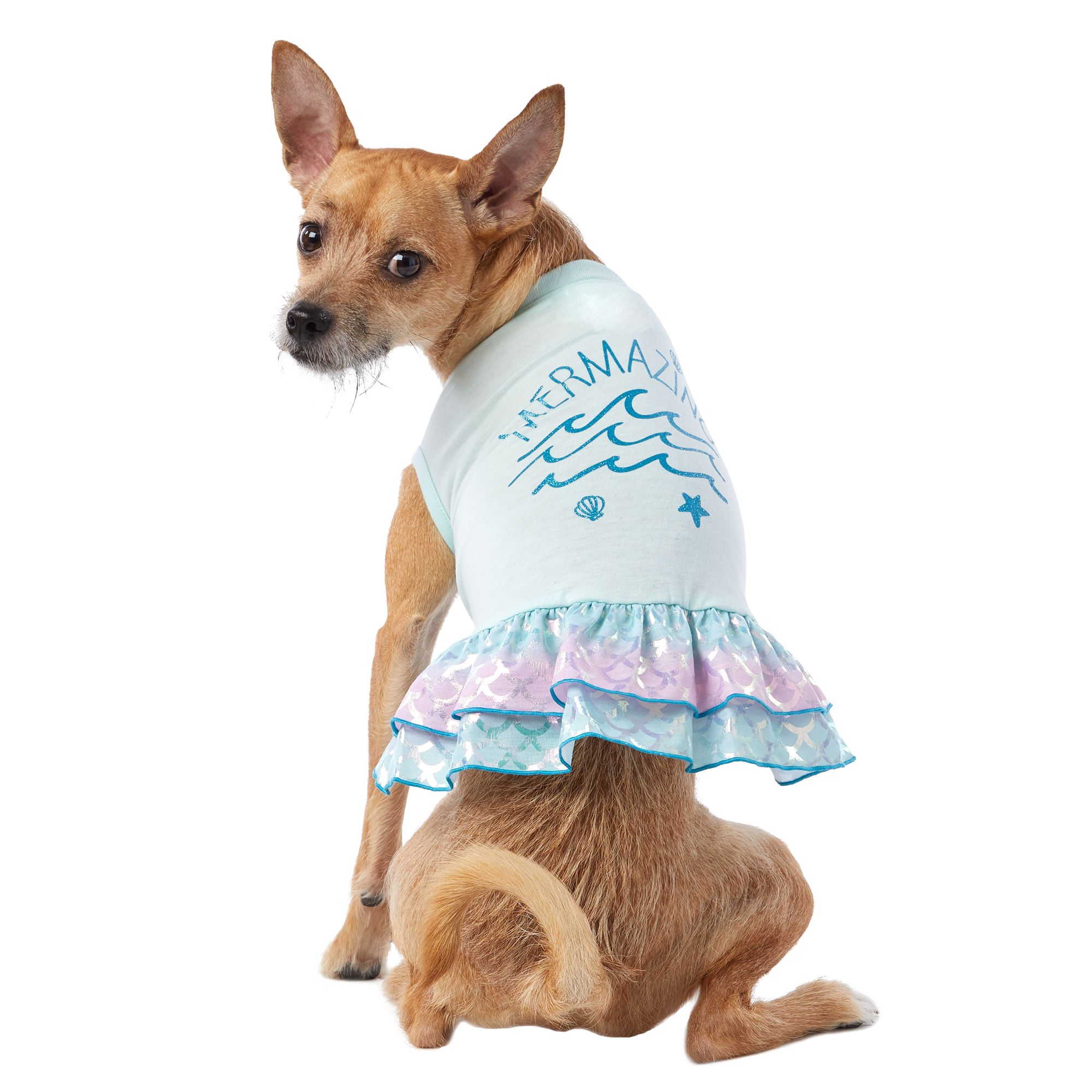 Top Paw Mermazing Pet Dress Dog Dresses Petsmart