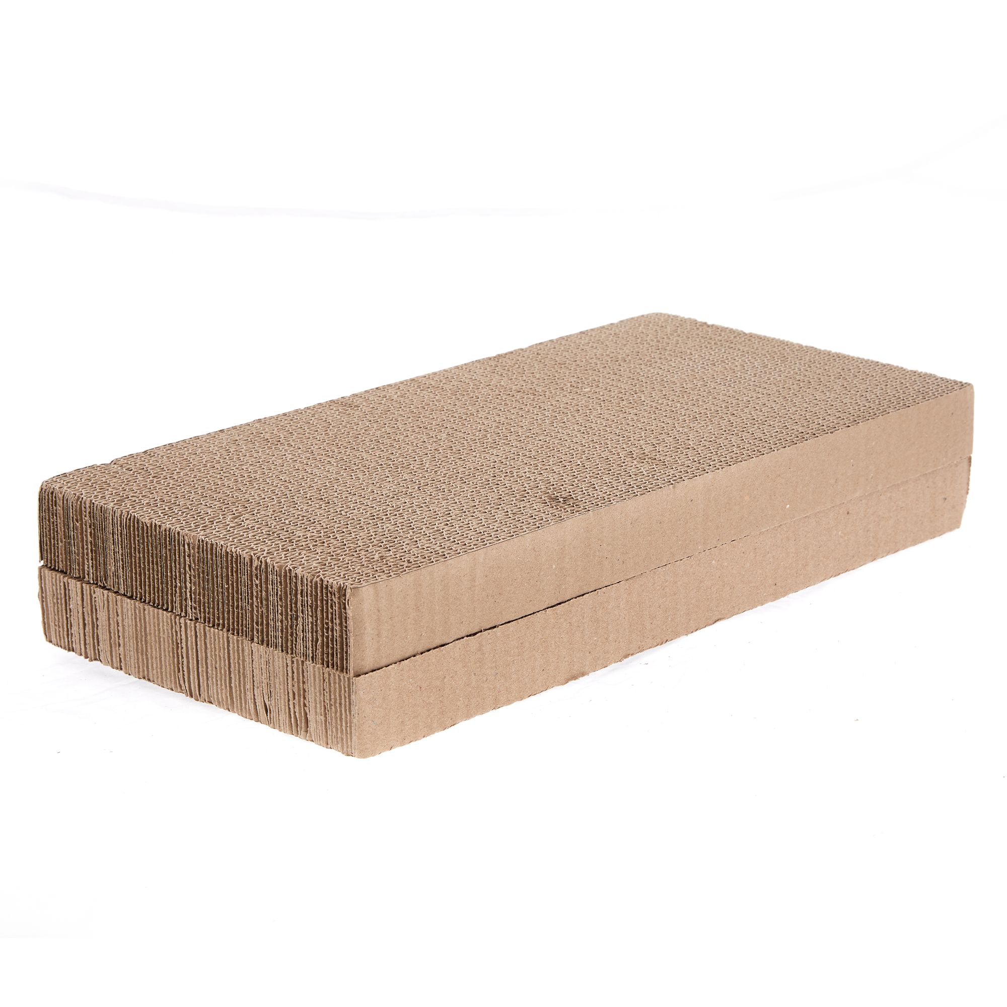 Whisker city® double-wide cat scratcher