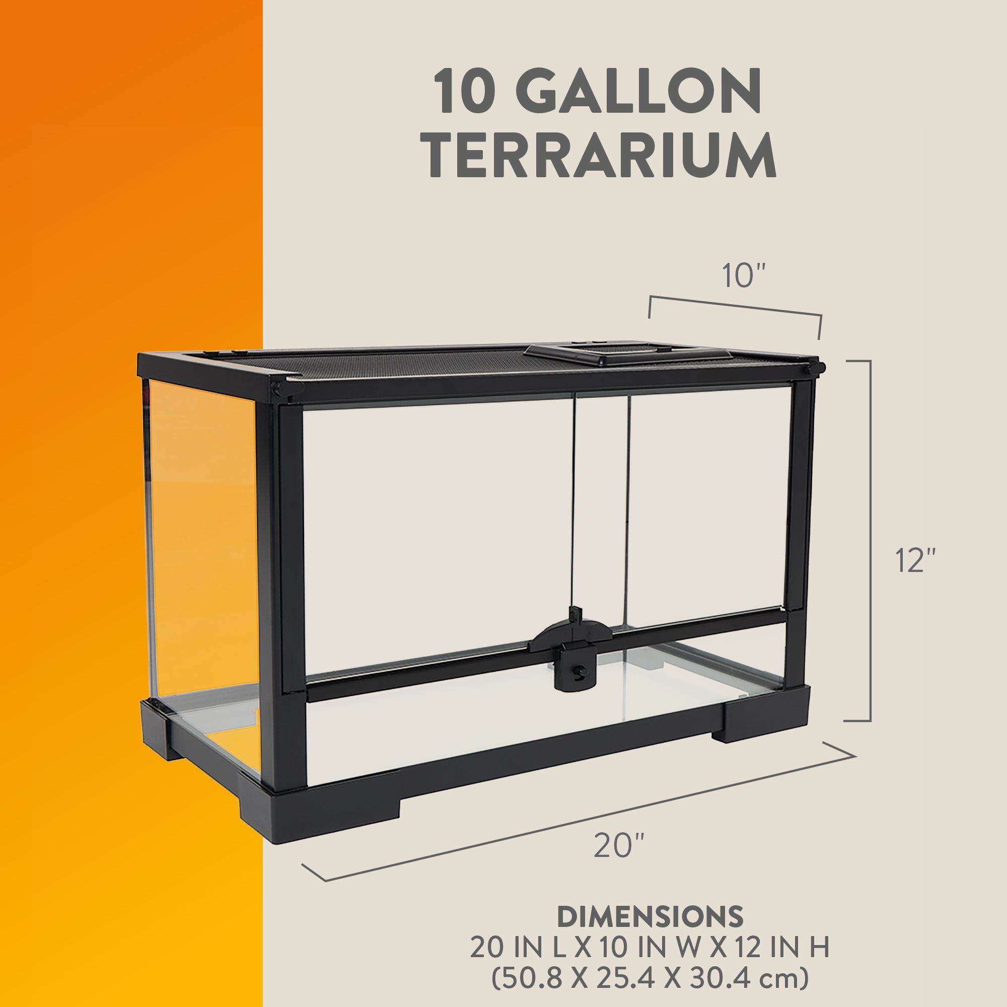 Thrive Desert Essentials Kit 10 Gallon - Premium Ocean Background Gallery - 8K