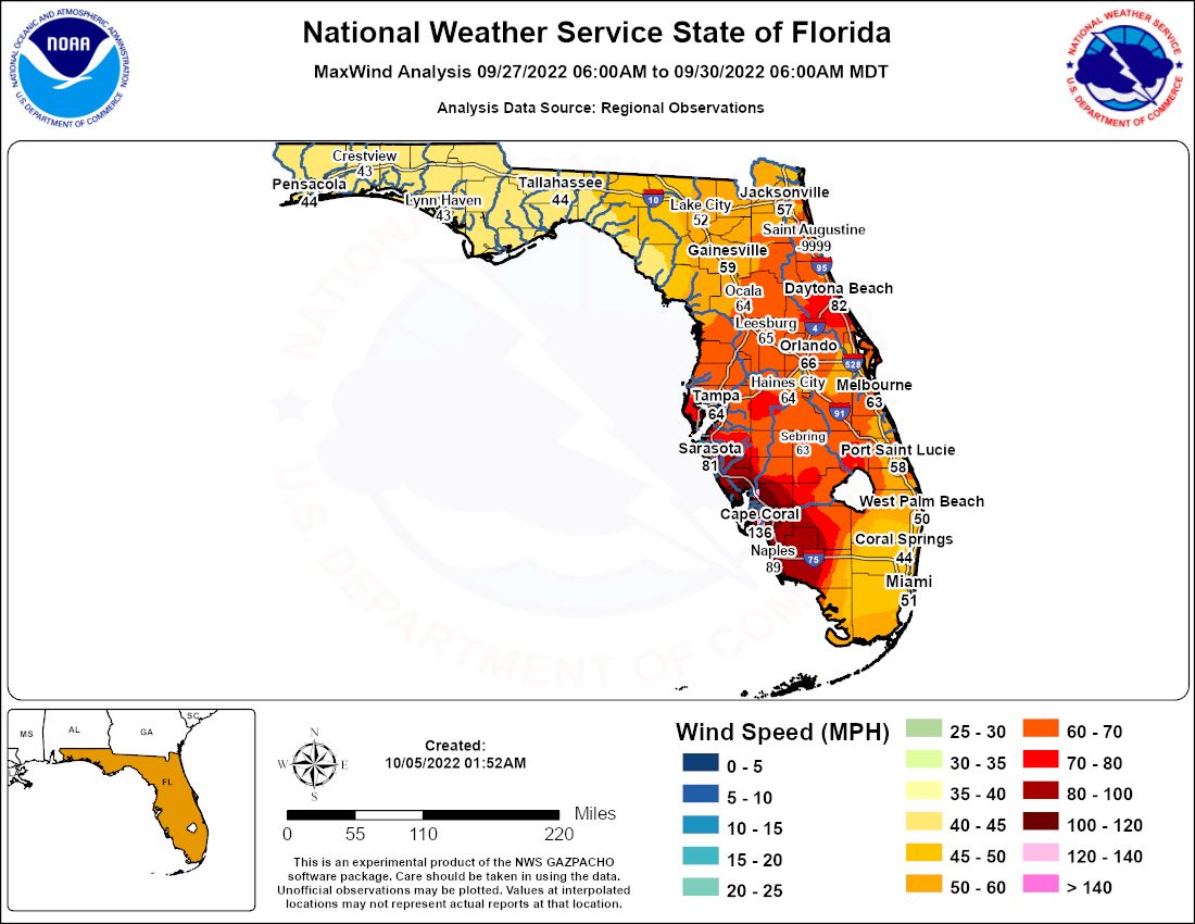 New Report Updates Hurricane Ian S Weather Impacts Florida FL