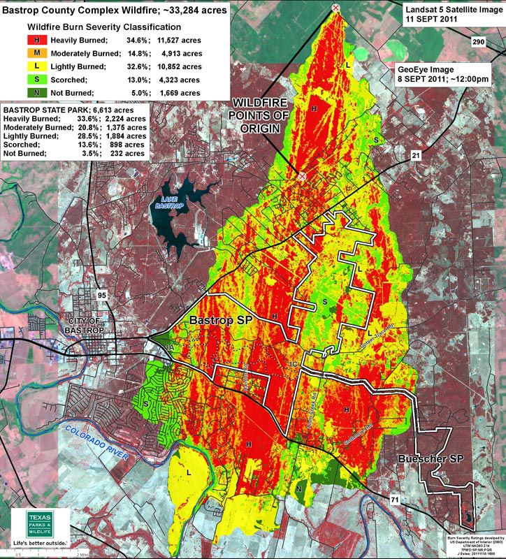 A Look Back 10 Years Since Texas Worst Wildfire Bastrop 09012021