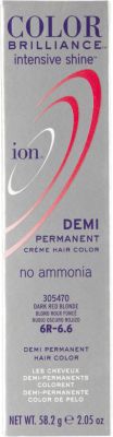 Intensive shine demi permanent creme hair color quick view. Ion Color Brilliance Intensive Shine Demi Permanent Creme