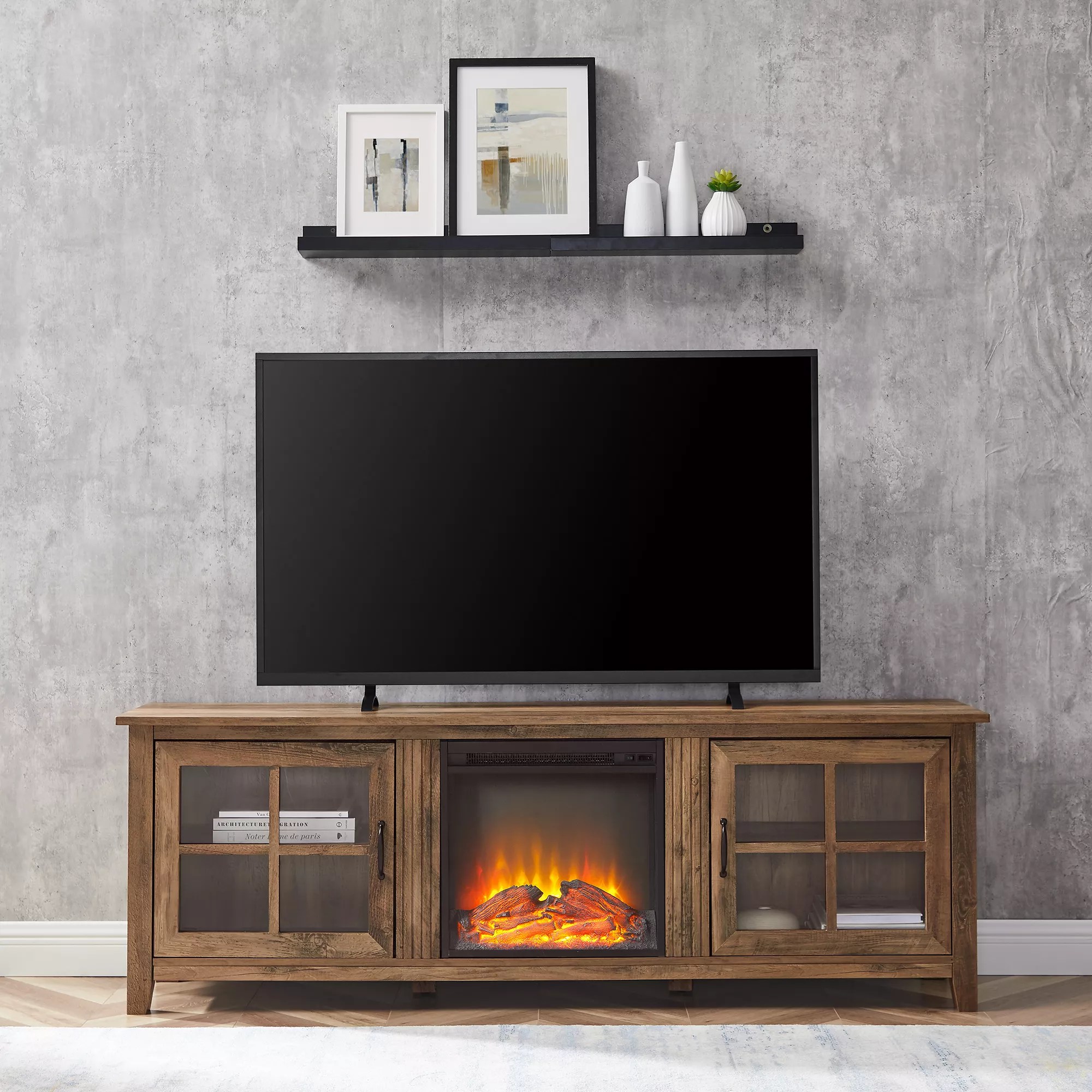 Fireplace Tv Stand 70 Inch Ideas On Foter