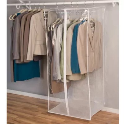 We may earn commission on some of the items you choose to buy. Closetware Clear Jumbo Dress Bag - Bed Bath & Beyond