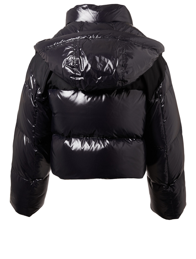 miu miu short logo puffer jacket holt renfrew canada on women's short puffer jacket canada