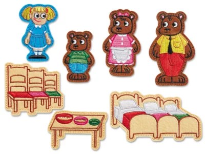 Three Bears Storytelling Puppets