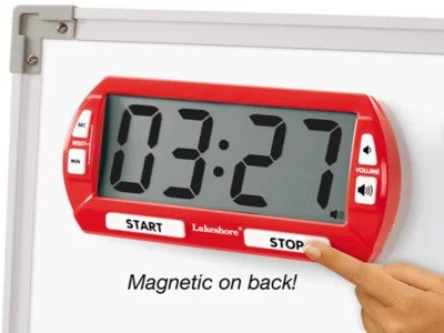 Jumbo Timer For Classroom Management - City Photo Collection - Full HD Quality