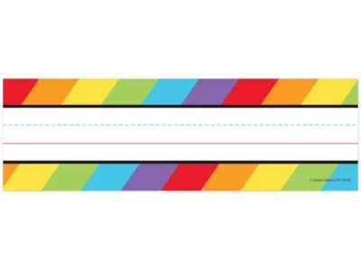 celebrate learning rainbow nameplates at lakeshore learning