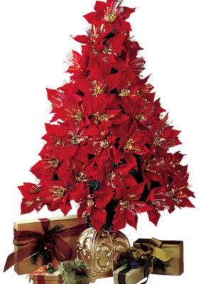 People have an innate curiosity about the natural world around them, and identifying a tree by its leaves can satisfy that curiosity. Fiber Optic Poinsettia Tree | Norm Thompson