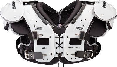 Rawlings srg titan pro te/rb football shoulder pads