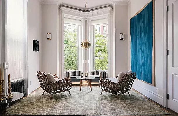Clinton Hill Rowhouse - Full gut renovation and conversion of an original ten family building to a two-family home in historic Clinton Hill