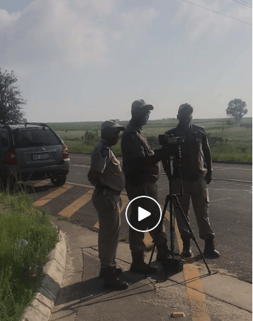 Watch: Motorist refuses to pay alleged bribe to traffic cops after he was fined for "over speeding"