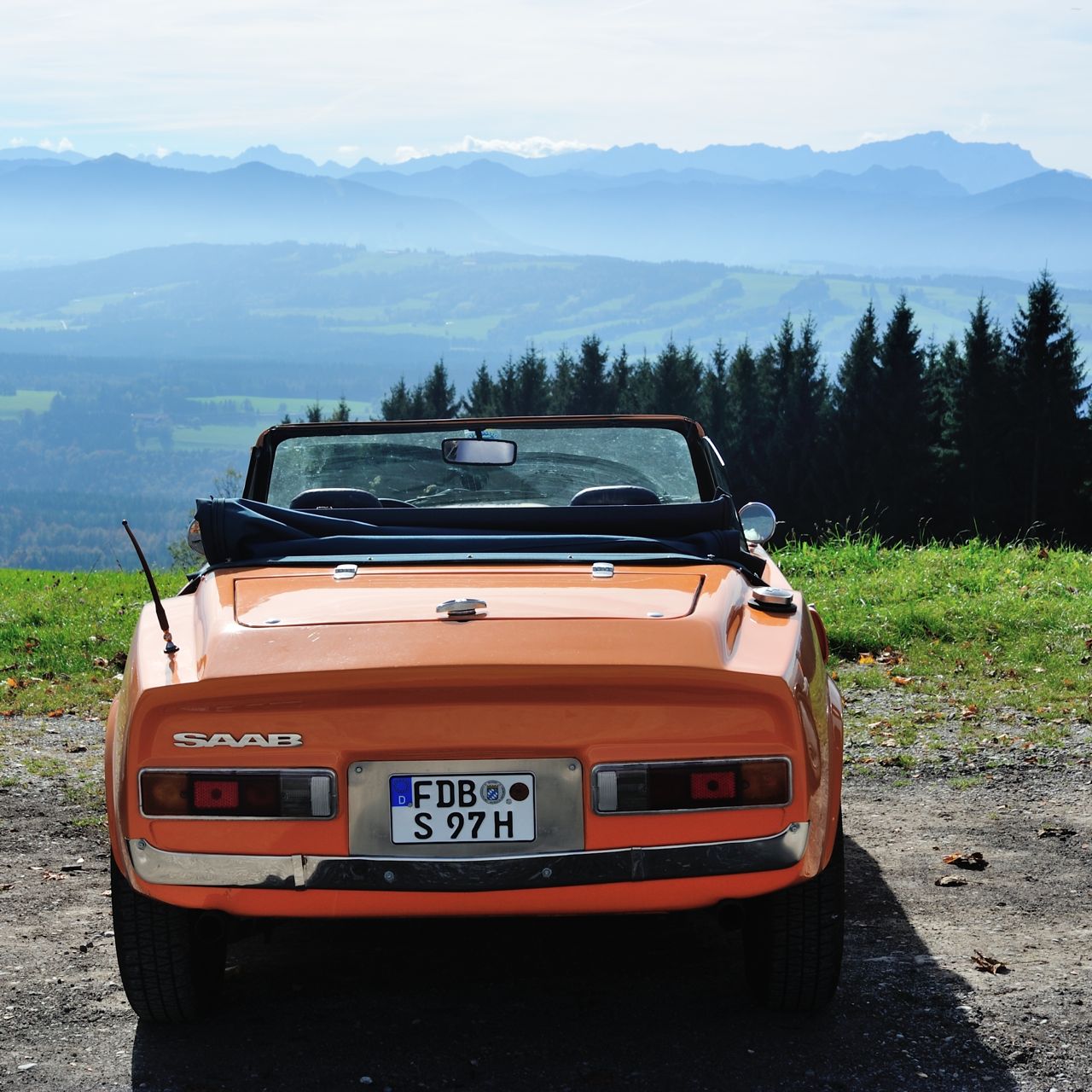 SAAB Ausfahrt Oberbayern © 2014 matthias ketterl