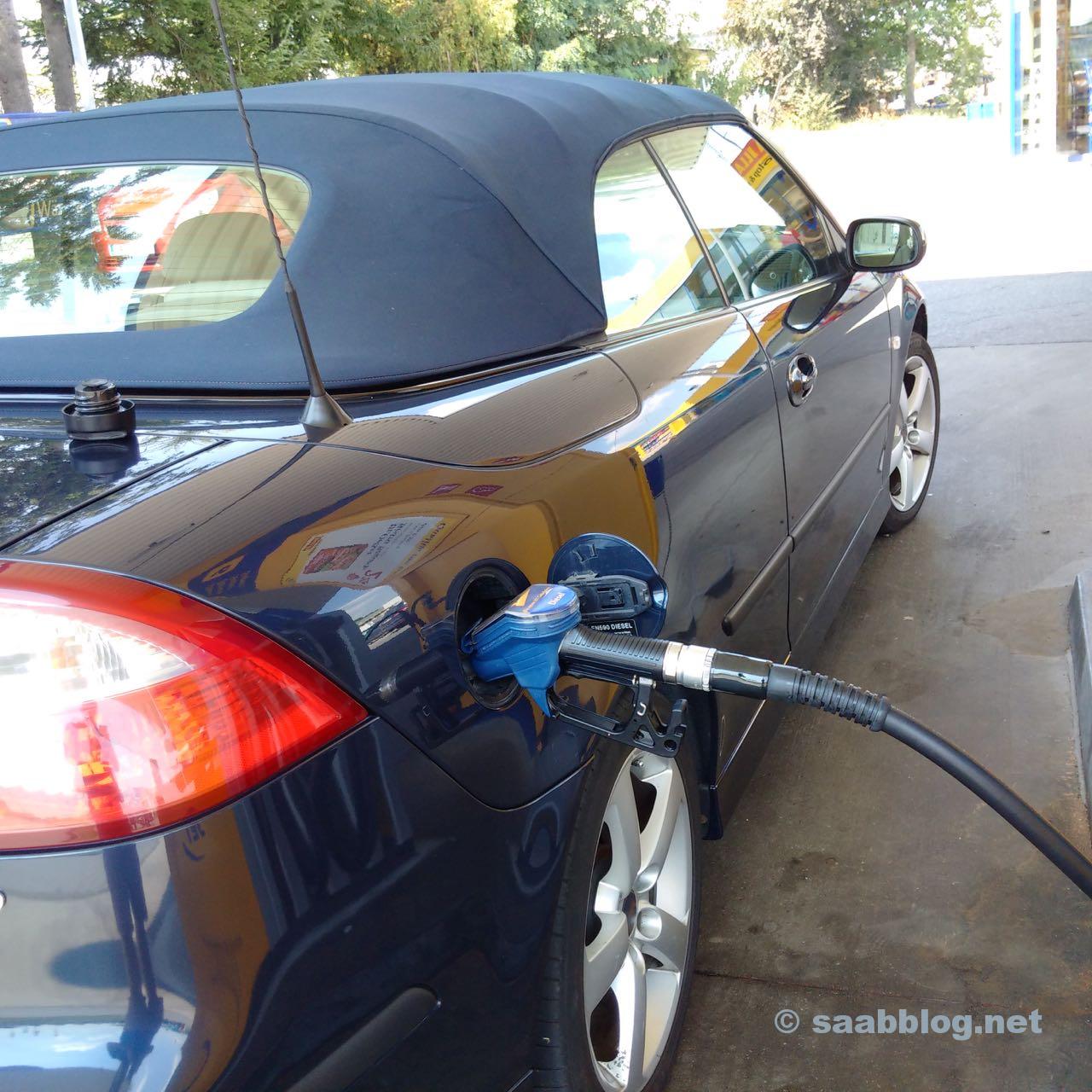 Bild 4. Saab Cabrio 2007. Gekauft letzte Woche in der Slovakei. Bild von Gustav.