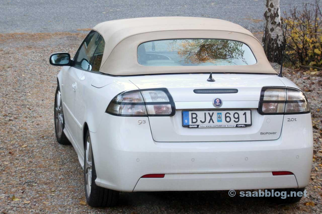 The MY08 SAAB 9-3 Vector Cabriolet