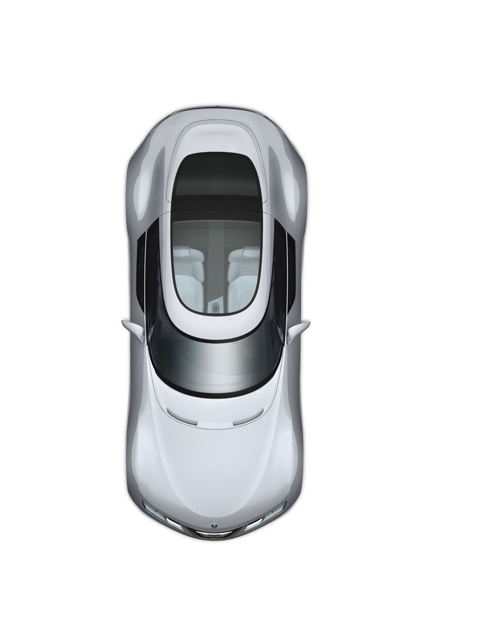Der Aero X von oben betrachtet