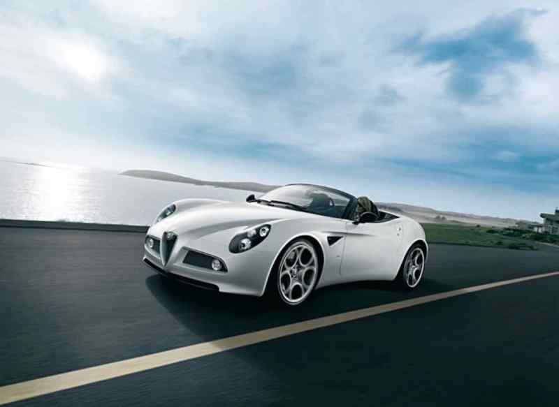 Alfa Romeo 8C Spider - gab es nicht für die Amerikaner