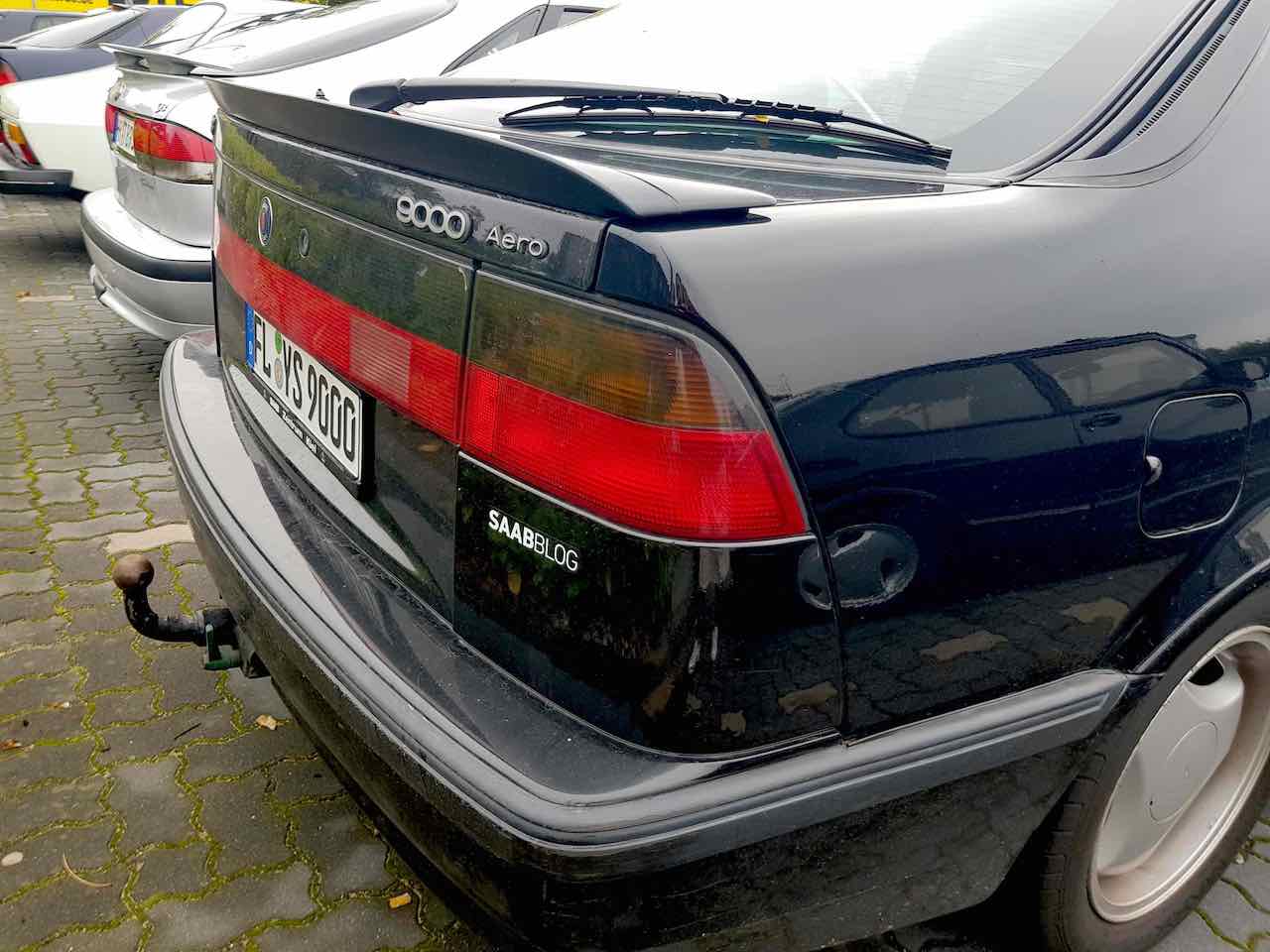 9000 mit SaabBlog Aufkleber ;-)