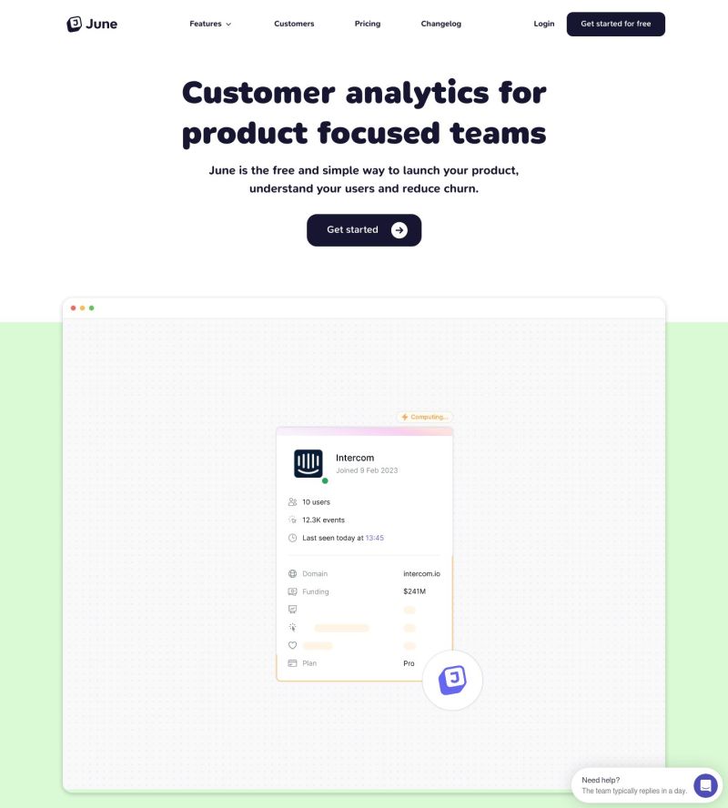 Saaspo Copilot Landing Page - Best Colorful Photos in Full HD