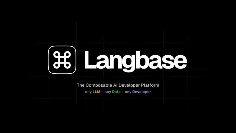 Langbase One Page Website Award - Creative Geometric Pattern - High Resolution