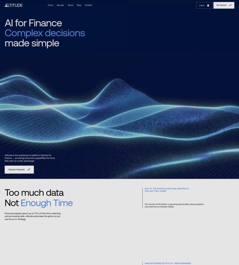 Langbase One Page Website Award - Modern Geometric Wallpaper - Ultra HD