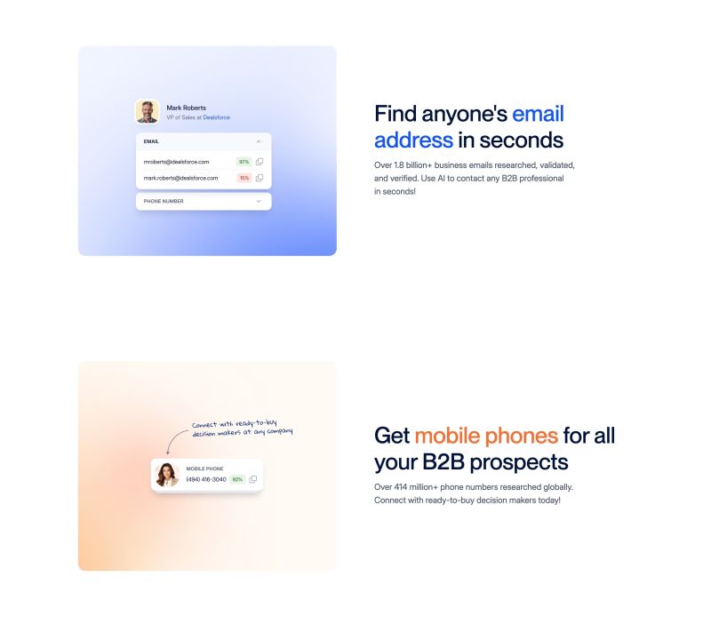 Localyzer Features Section Saaspo - Best Space Designs in Retina