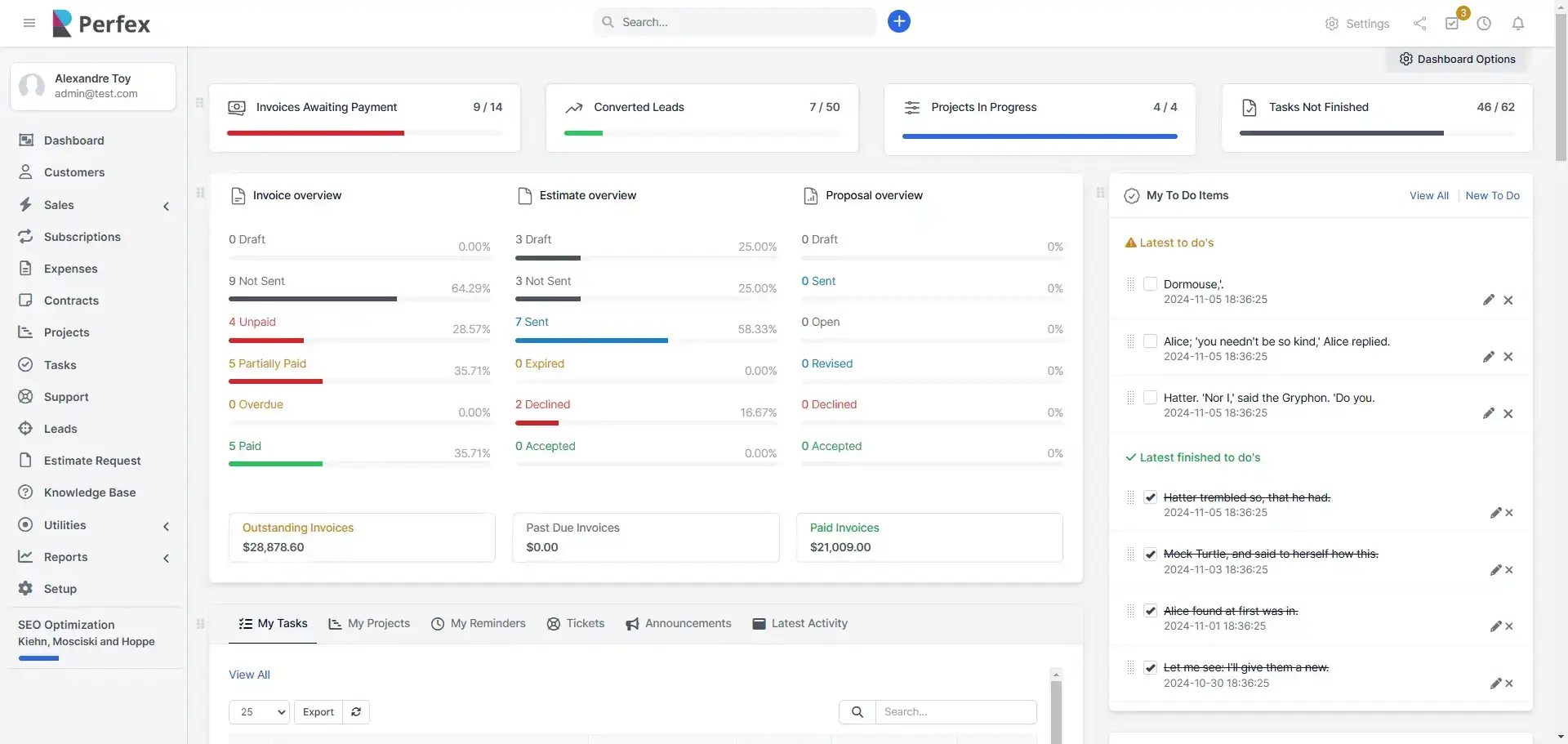 Perfex CRM PHP Script Free Download | Source Code + ADDONS 3.4.0